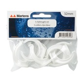 Collier à clips sanitaire Martens 32 mm