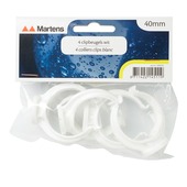 Collier à clips sanitaire Martens 40 mm