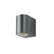 GAMMA wandlamp Liverpool met LEDlamp GU10 7W 560 lumen grijs