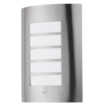 GAMMA Buitenlamp Swansea inox sensor plafondverlichting-wandverlichting-buiten |