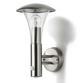 Luminaire extérieur Gent GAMMA avec capteur crépusculaire E27 60W