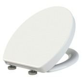 Allibert toiletzitting Ekla afneembaar met softclose wit kunststof