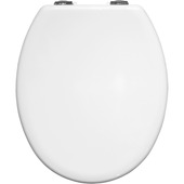 Bemis Dallas Next Step STA-TITE® wc bril met familiezitting wit gevormd hout