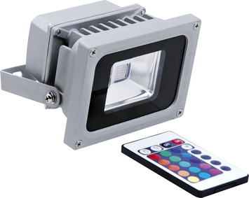 XQ-lite straler met afstandsbediening LED meerkleurig 10W 200 lumen