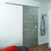 Grosfillex schuifdeur PVC concrete 211,3x87,4 cm