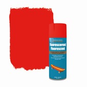 Rust-Oleum fluorescerende verf mat rood 400 ml