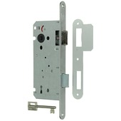 Yale insteekslot A1353 omkeerbaar met afgeronde voorplaat links/rechts Doorn 55mm PC 110mm