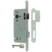 Serrure à entailler Yale A1353 réversible angle arrondis gauche/droite 60 mm