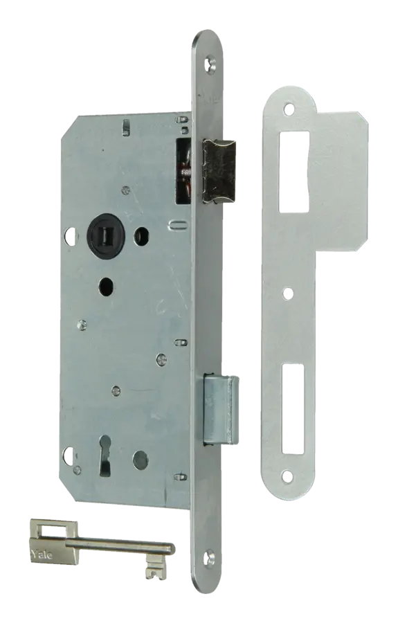 Yale insteekslot A1390 omkeerbaar met afgeronde voorplaat links/rechts Doorn 50mm PC 90mm