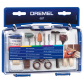 Dremel multitool accessoires - multiset voor snijden / graveren / schuren / reinigen / polijsten / slijpen - 52-delig