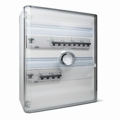 Legrand voorbedrade zekeringkast 26 modules