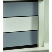 CanDo Radiatorbekleding Mix&Match Grijs MDF 100x20 cm