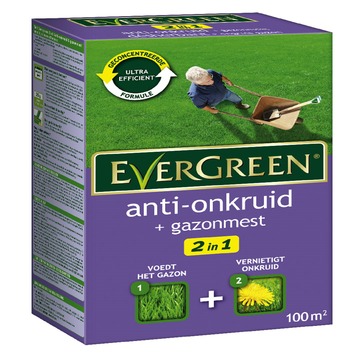 Evergreen anti-onkruidmest 100 m²