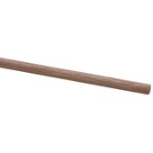 Lat hardhout kwartrond 11x11 mm 240 cm