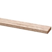 Lat hardhout geschaafd 12x44 mm 210 cm