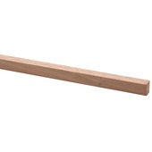 Latte d'arrêt pour porte en bois dur FSC Jéwé 15x17 mm 210 cm