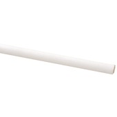 Lat grenen kwartrond wit 13x13 mm 240 cm