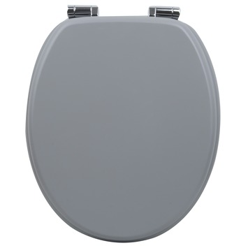 Handson wc bril softclose grijs uni MDF | toiletbrillen | GAMMA.be