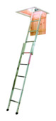Youngman Spacemaker zolderladder 2-delig aluminium
