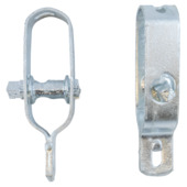 Draadspanner nr. 2 verzinkt 2 stuks