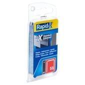 Rapid nieten N53 inox 8 mm 1080 stuks