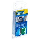 Rapid nieten N140 inox 10 mm 650 stuks
