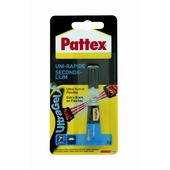 Colle uni-rapide ultragel Pattex 3 g