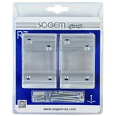 Sogem vaste draagbeugel voor handgreep R7 aluminium