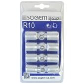 Sogem scharnierende koppeling voor reling R10