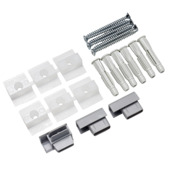 Set d'accessoires pour cimaise Artiteq Click Rail gris