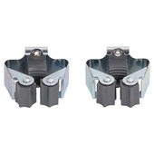 Porte-manches à visser Suki Ø 10-30 mm 2 pièces