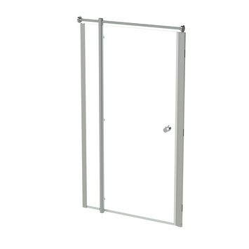 Tiger Boston douche nisdeur 213,5x120 cm chroom