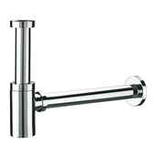 Tiger design lavabo sifon 5/4" 23,5x34x6,7 cm chroom