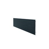 Clin de bardage simple Durasid Easyfix RAL7016 250x16,7 cm 4 pièces 1,67 m²