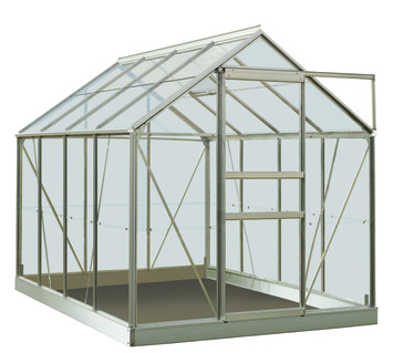 Serre Ivy 5 m² aluminium/polycarbonaat