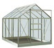 Serre Ivy 5 m² aluminium/polycarbonaat