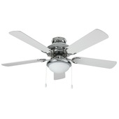Ventilateur de plafond Handson Milano 105 cm 5 pales + éclairage