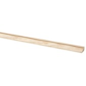 Glaslat grenen 9x15 mm 270 cm