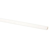 Latte parclose pin prépeint blanc 9x16mm 270cm