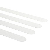 Autocollant antidérapant SecuCare 19x600 mm blanc 15 pièces