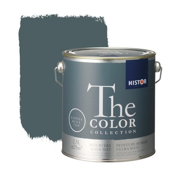 mooi vloeiend ontwikkelen Histor The Color Collection muurverf yippee blue 2,5 liter | muurverf-plafondverf  | GAMMA.be