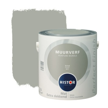 Histor Perfect Finish muurverf grind mat 2,5 liter