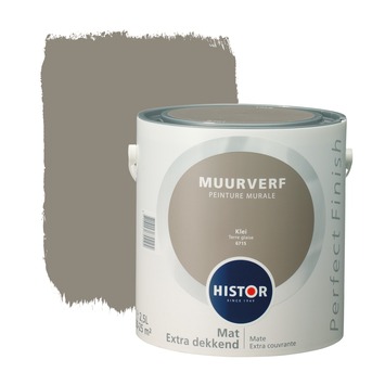 Histor Perfect Finish muurverf klei mat 2,5 liter