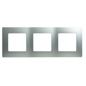 Plaque de finition triple Niloé Legrand aluminium