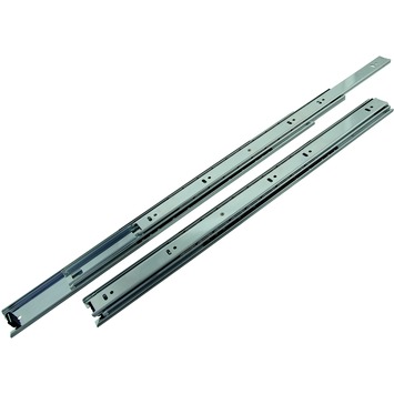 Ladegeleiders kogellager volledig uittrekbaar 500 mm