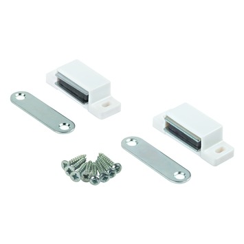 GAMMA magneetsluiting met vaste plaat wit 4 kg