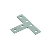 Plaque d'assemblage en T GAMMA 70x35x15 mm zingué