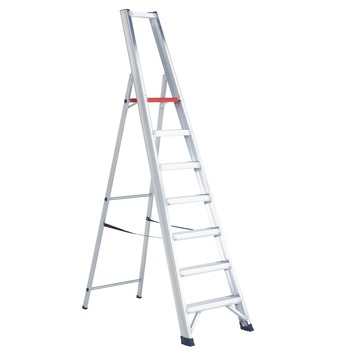 klep hoe vaak Traditioneel Altrex Castor trapladder 7 treden aluminium | | GAMMA.be