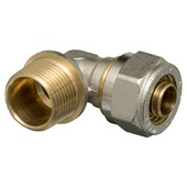 Raccord équerre Levica Superpipe 3/4"M 26-3,0 mm