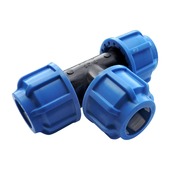 Van Marcke T-snelkoppeling voor PE-darm Ø32 x Ø32 x Ø32